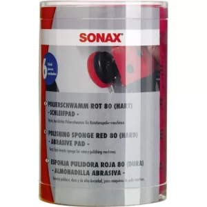 Полировочный круг красный твердый Sonax ProfiLine 80мм 493700